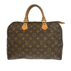 Louis Vuitton Speedy 30 Hand Bag Monogram Canvas M41526 VI1913 YQ03317